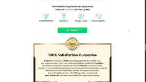 ProstaVive benefits infographic showing improved urinary flow, better sleep, and prostate health