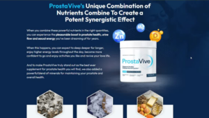 ProstaVive natural ingredients including Tongkat Ali, Ashwagandha, Maca Root and other herbs