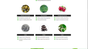 Natural seaweed ingredients in Prostadine for mineral detox