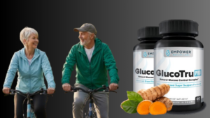 Healthy active couple over 50 representing restored cardiovascular health and energy after using GlucoTru Pro
