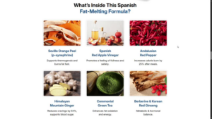 Ingredientes nATURAL SUPPLEMENT CITRUS BURN