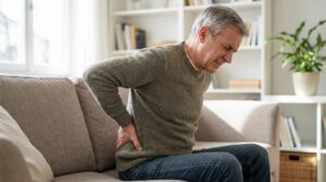 back and nerve pain after 50