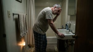 prostate enlargement after 50 — BPH symptoms men nocturia disrupted sleep